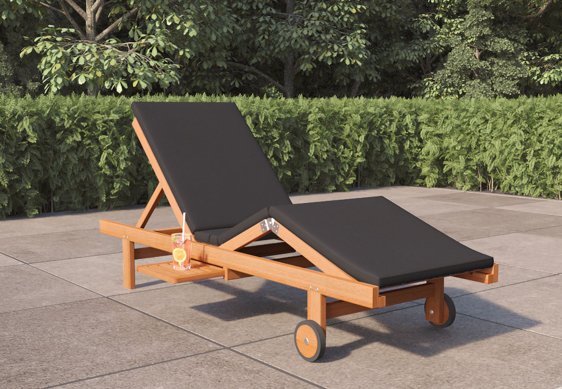 Teak Lounger Wembley